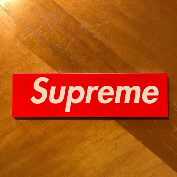 Supreme Box Logo Stickers (x5) - Picture 1 of 2